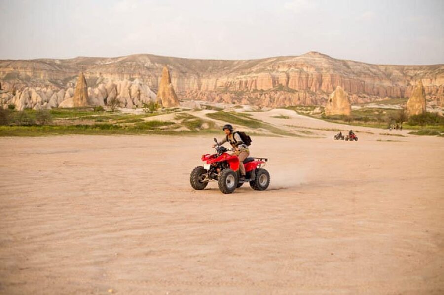 ATV / Quad Bike Tour - Rose Valley and Red Valley: Color Views You Can Photograph From the Road