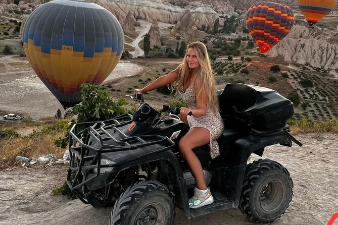 Atv tour in Cappadocia - Stop 1, Rose Valley: Pink Ridges and a Quick Reset