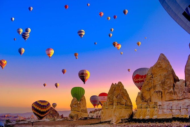 Budget Hot Air Balloon Ride over Cappadocia - What You See From Above: Fairy Chimneys, Love Valley, and More