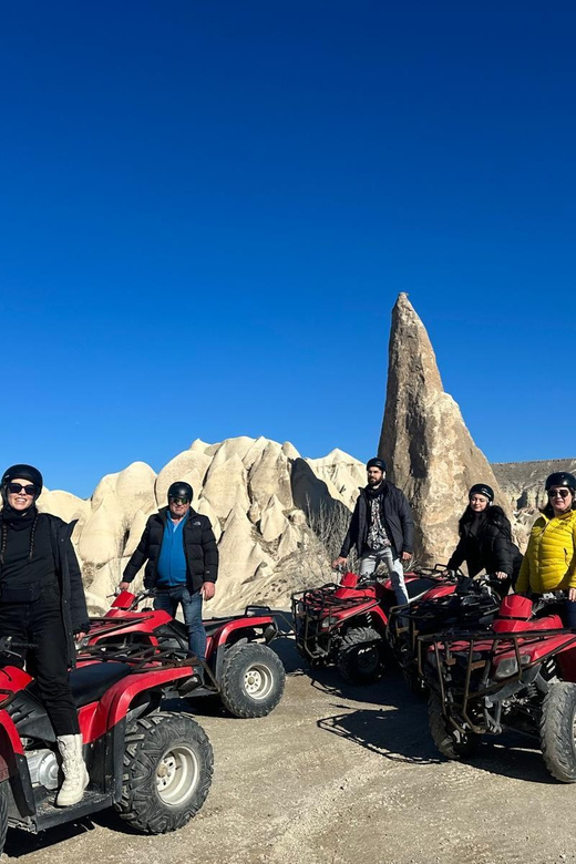 Cappadocia: ATV Adventure Tour with Transfer - Rose Valley Photo Stop in Göreme: Quick Walks, Big Views