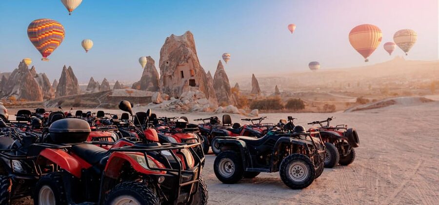 Cappadocia ATV (Quadbike) Tour - Kılıçlar (Swords) Valley: Tracks Through Sword-Shaped Fairy Chimneys