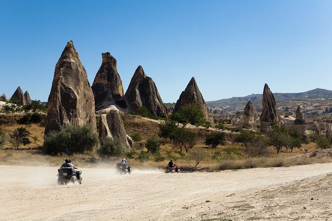 Cappadocia ATV Safari: Explore Valleys by Day or Sunset Glow - Pickup, safety briefing, and ATV basics before you ride