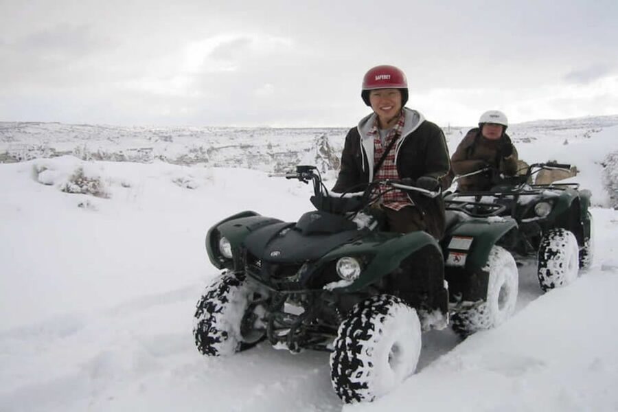 Cappadocia ATV Tour Adventure - Rose and Red Valley panorama break: the calm moment for good pictures