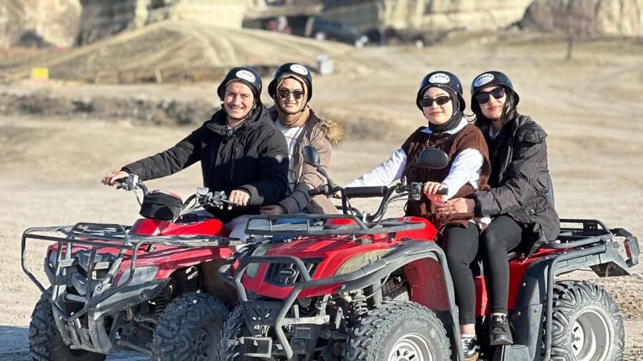 Cappadocia ATV Tour Adventure - White Valley to Love Valley: the 2-hour extension that adds shape and attention