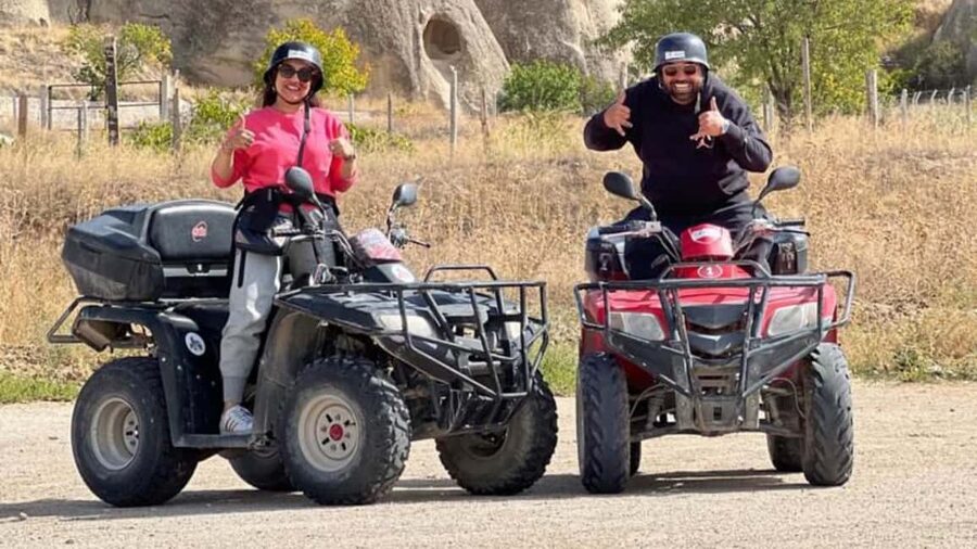 Cappadocia ATV Tour Adventure - Sunset option: when the same rocks look totally different