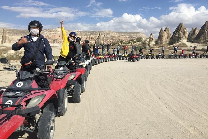 Cappadocia ATV Tour / Quad-Bike Safari / Sunset or Day time - Rose Valley Stop: Quick Photo Time and Pink-Rock Atmosphere