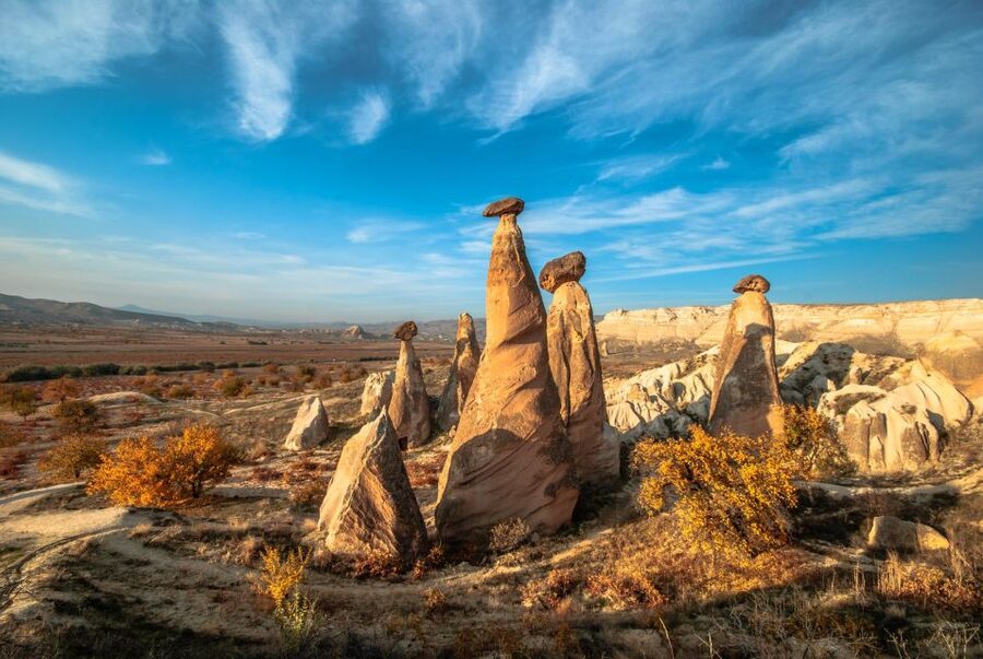 Cappadocia: Blue Tour with Entry Fees and Lunch - Red Valley viewpoints and Çavuşin Cave Village: where the day turns from scenery to settlement