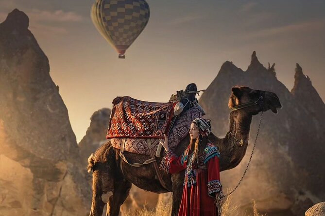 Cappadocia Camel Ride with Balloon View or at Sunset - The route: Rose Valley, Cavusin, and back to Rose Valley