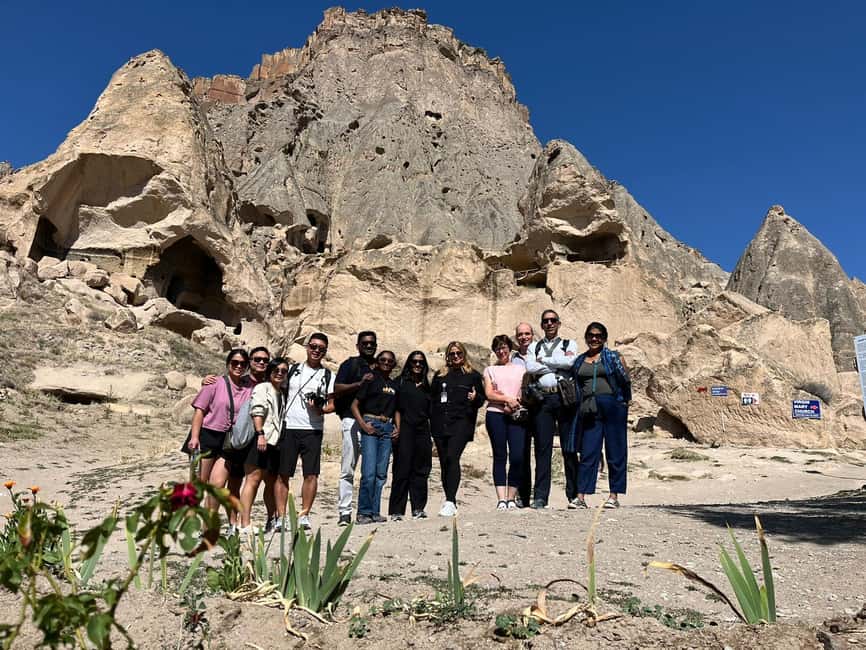 Cappadocia: Derinkuyu, Selime, Nar Crater Lake & Ihlara Tour - Pigeon Valley and the local bazaar stop: views plus tastes and tea