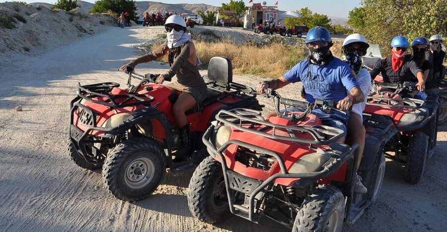 Cappadocia Göreme Quadbike Tour ( ATV tour ) - Riding through Rose, Swords, and Red valleys: what each stop gives you