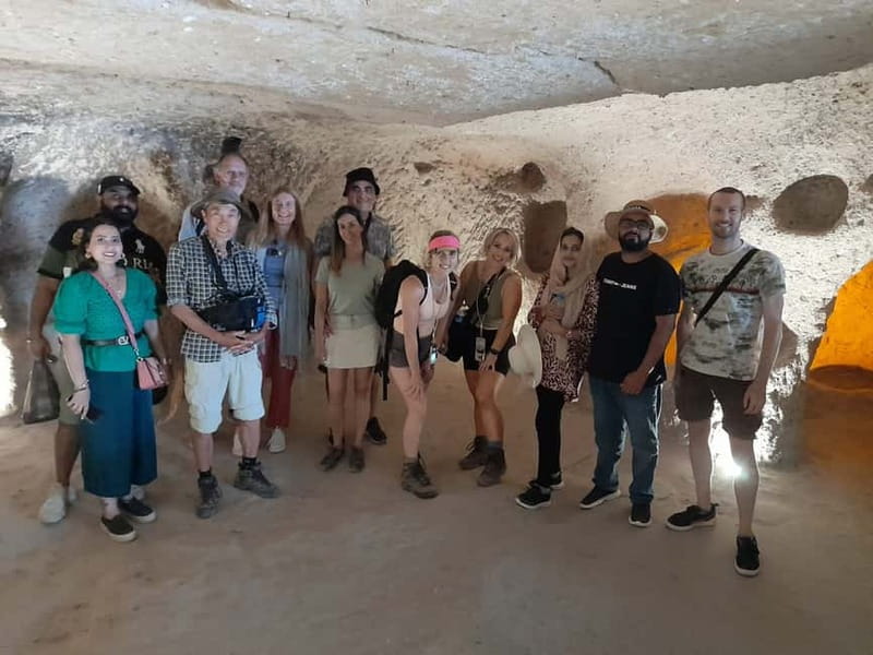 Cappadocia: Guided Green Tour with Lunch and Tickets - Derinkuyu Underground City: narrow tunnels, daily-life clues, and real wow-factor