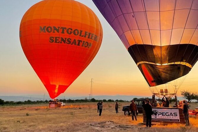 Cappadocia Hot Air Balloon Ride - Balloon preparation viewing before takeoff
