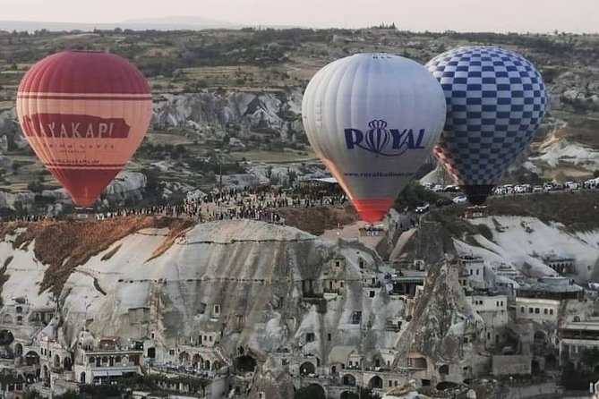Cappadocia Hot Air Balloon Ride / Royal Balloon - Cappadocia from above, with the comfort you feel before you lift off