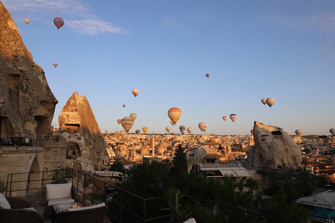Cappadocia Hot Air Balloon Tour With Transfer - What You See From Up Around 300 Meters: Chimneys, Valleys, and Rock-Cut Churches