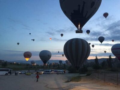 Hot Air Balloon Watching