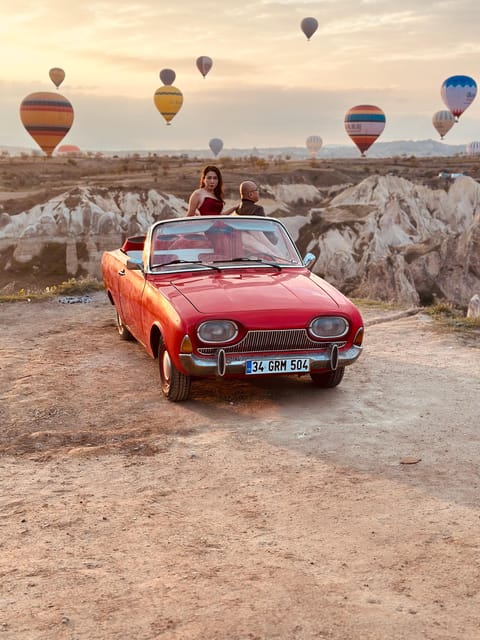 Cappadocia: Hot Air Balloon Watching Tour with Classic Car - Sunrise Photo Stops That Actually Make Sense: Love Valley to Goreme