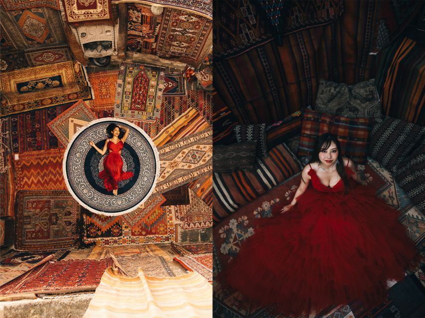 Cappadocia: Photo Shooting With Flying Dresses - Inside a Fairy Chimney Cave: Natural Backlight Without a Studio