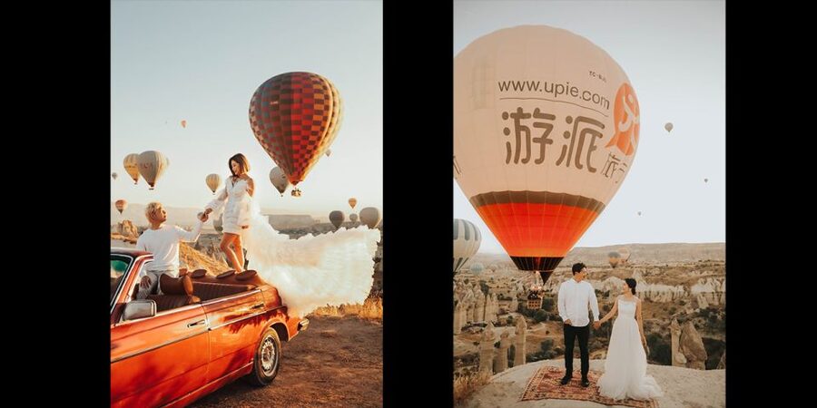 Cappadocia: PhotoShoot with Balloons. Flying Dress included. - Stop-by-stop route: quick shots across the Cappadocia towns