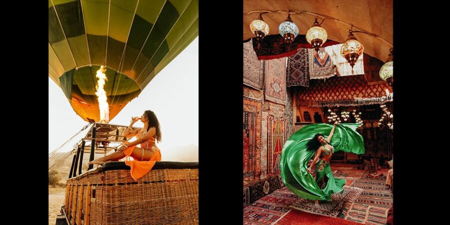 Cappadocia: PhotoShoot with Balloons. Flying Dress included. - The photo package: what you actually get back