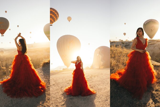 Cappadocia Photoshooting with Flying Dress - Following Into Golden Hour: Why Love Valley Is A Separate Stop