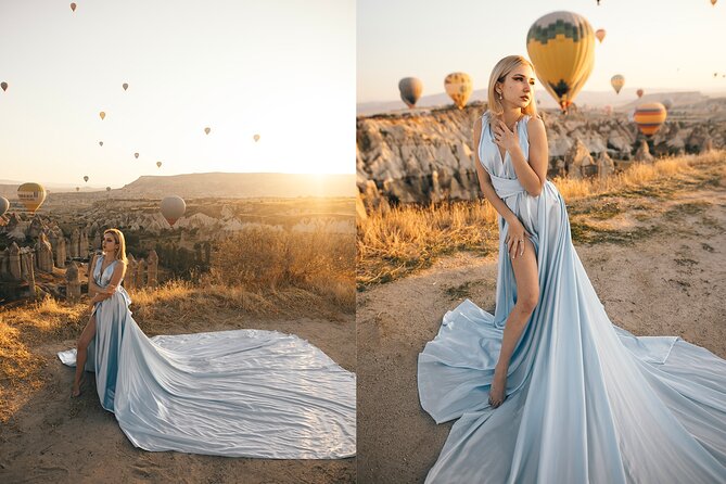 Cappadocia Photoshooting with Flying Dress - Natural Cave Ending: A Different Backdrop For Your Photo Mix