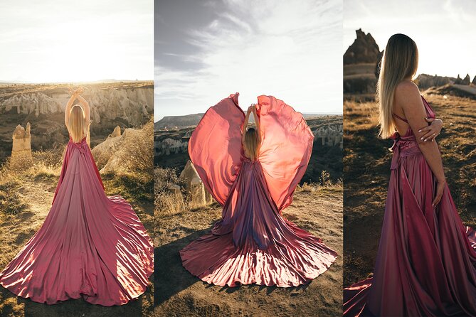 Cappadocia Photoshooting with Flying Dress - Photos You Receive: Digital Delivery Plus Editing For 15 Picks