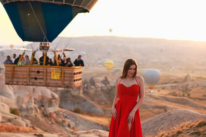 Cappadocia Private Photo Shoot with Flying Dress & Hotel Pickup - Getting the Most Out of 6:00 am in Cappadocia