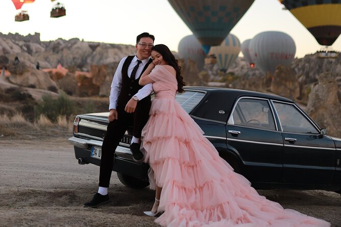Cappadocia Private Photo Shoot with Flying Dress & Vintage Car - Why a 6:00 am Göreme Start Changes Everything