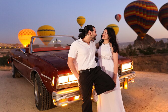 Cappadocia Private Photo Shoot with Flying Dress & Vintage Car - Price and Value: What $355.04 Buys You in Real Terms