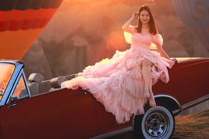 Cappadocia Private Photo Shoot with Flying Dress & Vintage Car - Who This Private Photo Shoot Fits Best