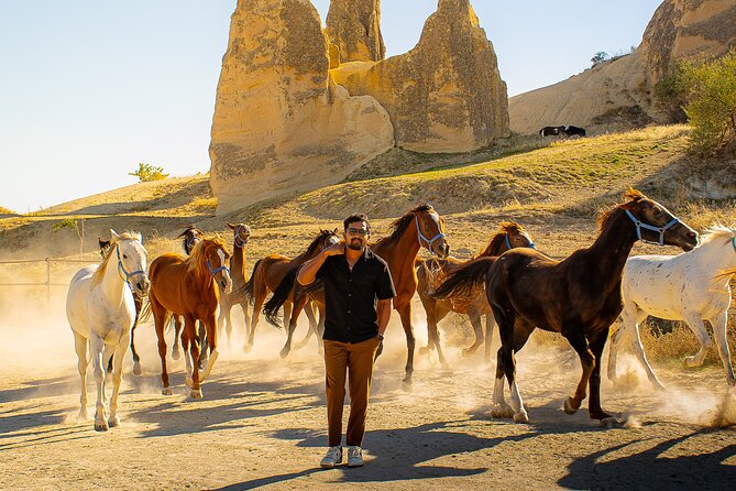 Cappadocia Private Photography - Love Valley: posing with balloons behind you, plus higher angles