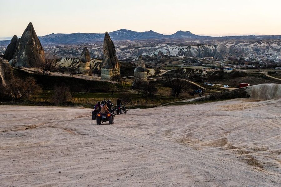 Cappadocia: Quad Safari with BBQ Meal - The ride itself: Sword, Rose, Red, and Love Valleys