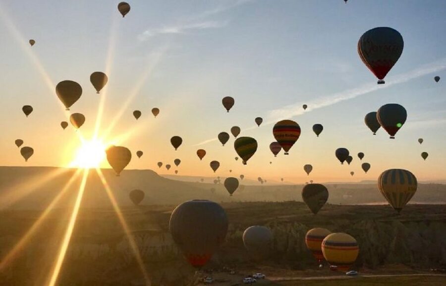 Cappadocia: Red Tour and Sunrise Balloon Tour - Esentepe Panoramic View and Uchisar Castle Finish