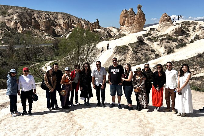 Cappadocia Red Tour With Underground City - Stop 6: Love Valley panorama for fairy chimneys