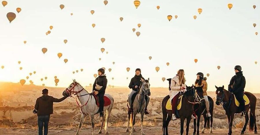 Cappadocia's Sunrise Horseback Riding - Why a sunrise horse ride works so well in Cappadocia