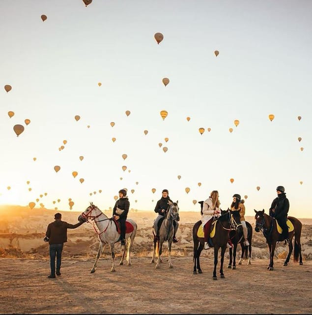 Cappadocia's Sunrise Horseback Riding - Balloons: how weather changes the payoff