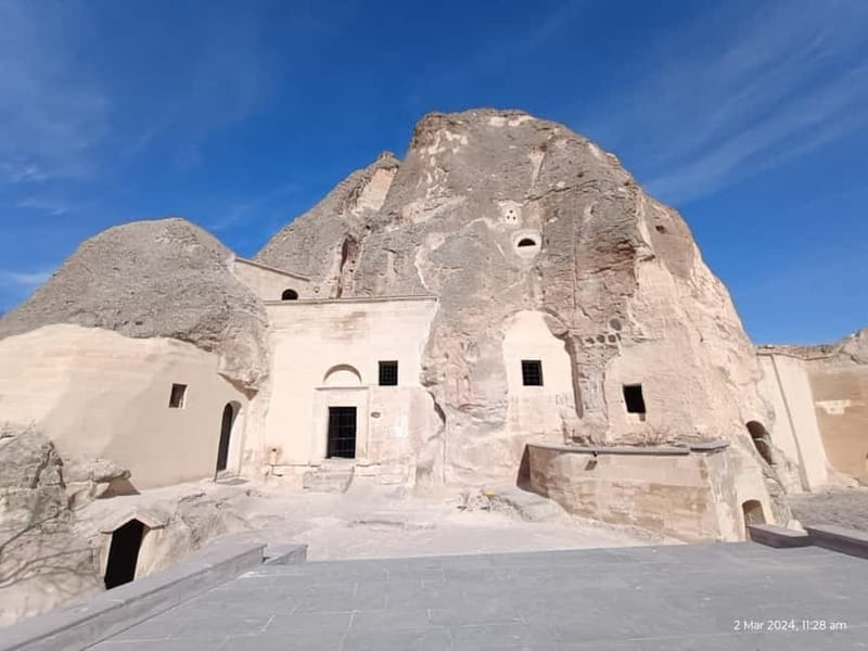 Cappadocia: Semi Private Blue Tour with Lunch - pickup hotel - Mustafapaşa: Greek houses, churches, and the village layer you might miss