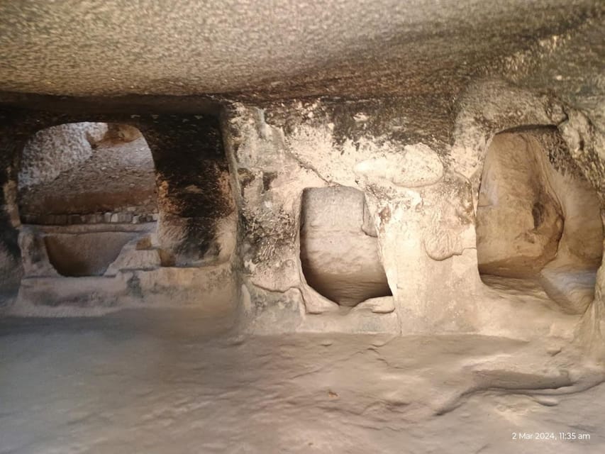 Cappadocia: Semi Private Blue Tour with Lunch - pickup hotel - Sobesos ancient city: Roman mosaics, Roman heating, and active archaeology