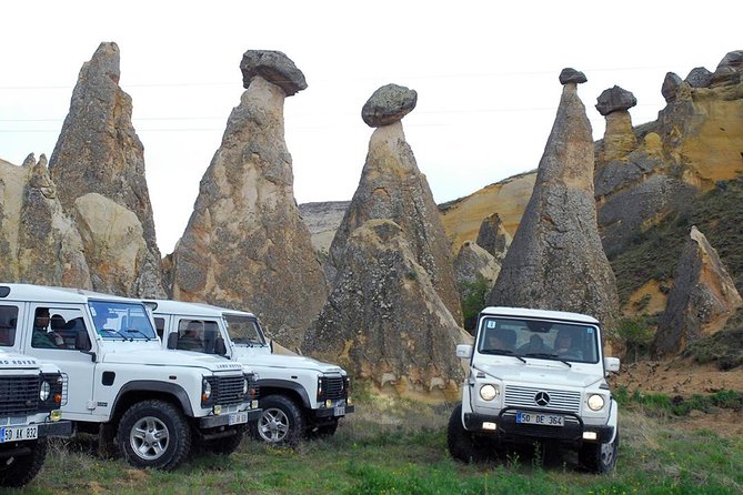 Cappadocia: Sunrise and Sunset Jeep Safari - Hotel Pickup From Göreme, plus the upside of a small group
