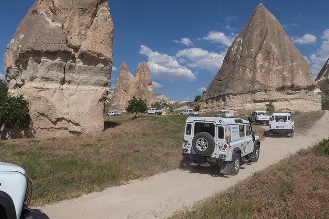 Cappadocia: Sunrise and Sunset Jeep Safari - Pigeon Valley in Uçhisar, panoramas and pigeon houses