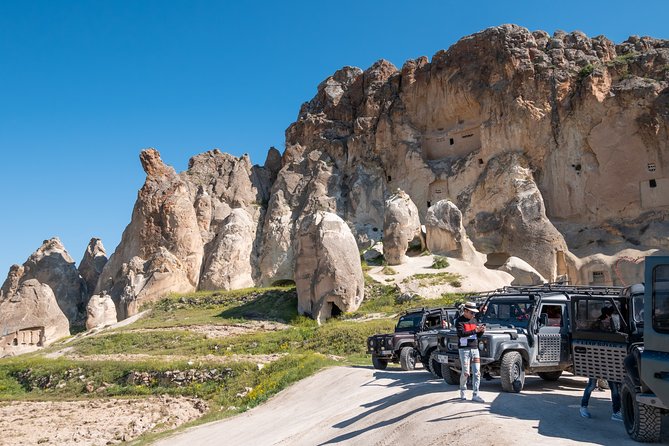 Cappadocia: Sunrise and Sunset Jeep Safari - Ibrahimpasa and Babayan Bridge: cave stone houses without the usual cave homes