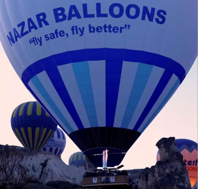 Cappadocia Sunrise Balloon Flight - Göreme - Group size and balloon choice: 20 to 28 passengers