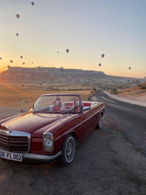 Cappadocia: Sunrise, Day Tour & Sunset Classic Car Tour - A Classic Car Turns Cappadocia Sunrise Into a Moving Viewpoint