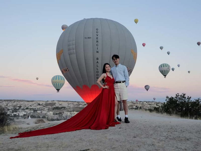 Cappadocia Sunrise or Sunset Photoshoot - Sunset Photos: Warm Light, Less Rush, Still Plenty of Drama