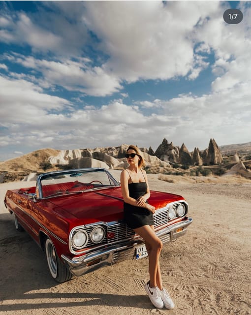 Cappadocia Sunset Classic Car Tour - Cavusin Village ruins, for when you want more than rock views