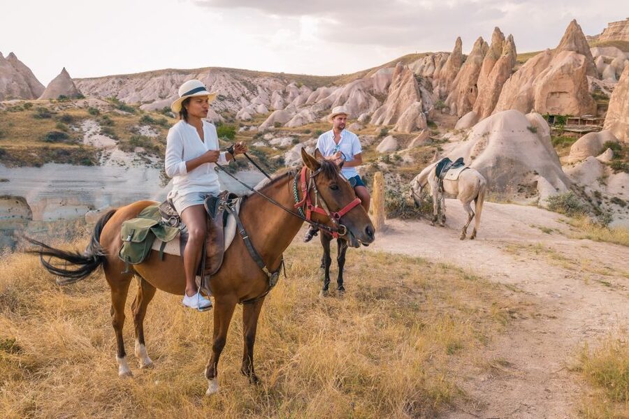 Cappadocia: Sunset Horse Trek Through the Valleys - Return Down to the Ranch and Back to Your Hotel