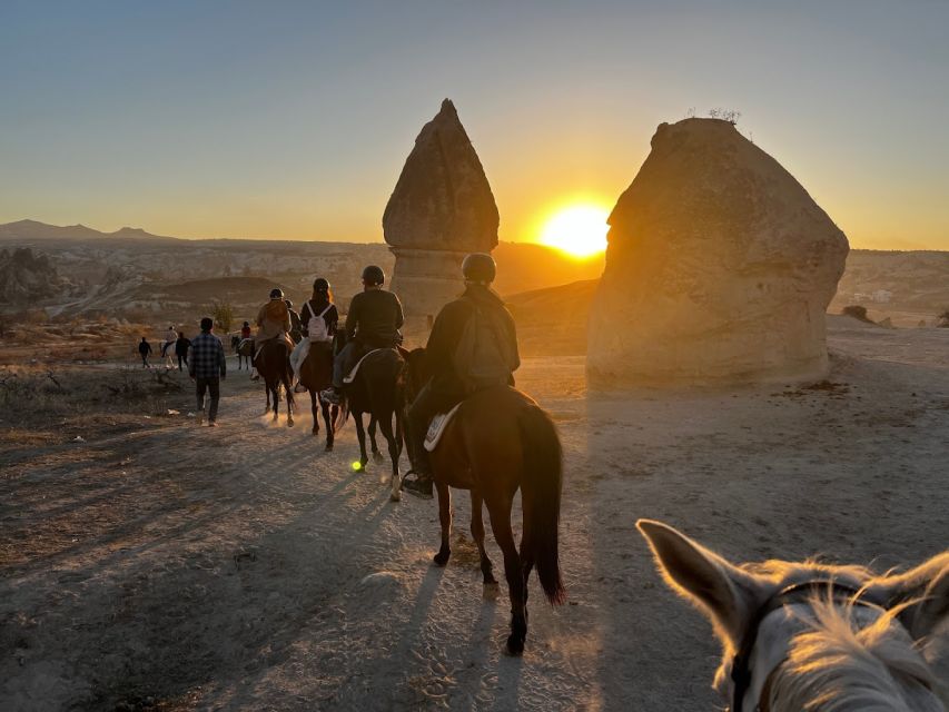 Cappadocia: Sunset Horseback-Riding Tour - Rose Valley at Sunset: Fairy Chimneys Up Close, Not Just on a Postcard