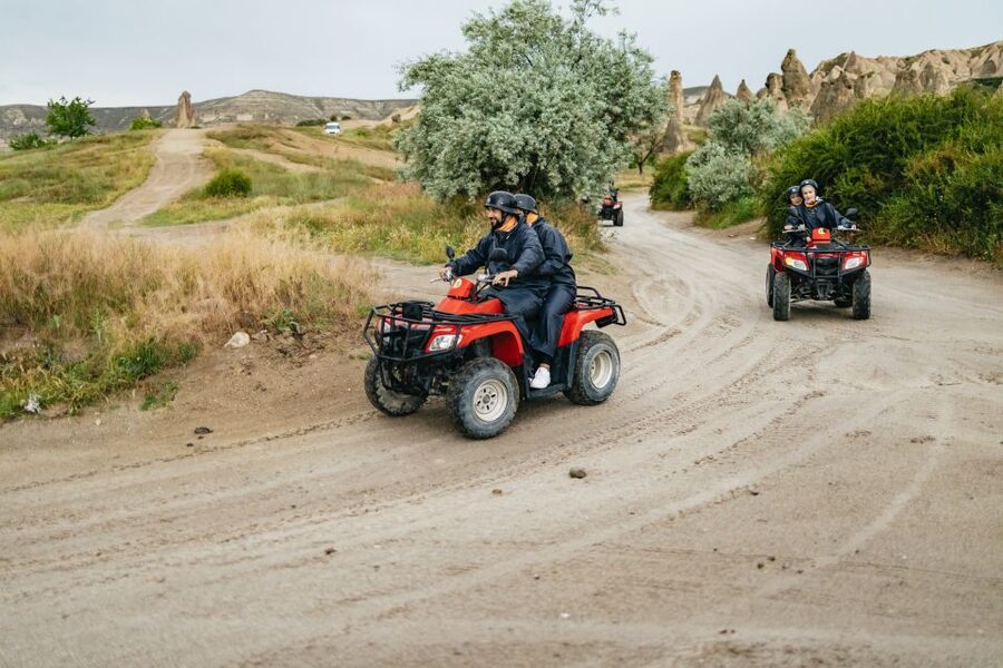 Cappadocia: Sunset or Daytime ATV Adventure Tour - White, Love, and Red Valleys: how the route keeps things moving