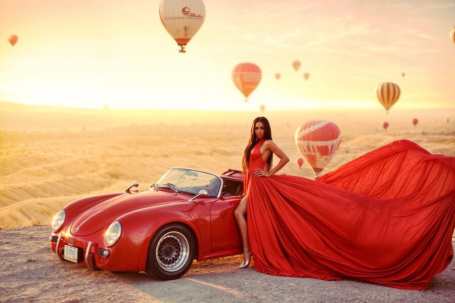 Cappadocia: Taking photo with Swing at hot air balloon view - Sunrise, balloons, and why a swing changes everything