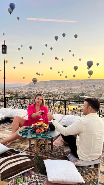 Cappadocia: Terrace Photo Spot With Balloon Flight View - Price and value: what you’re paying for at $75